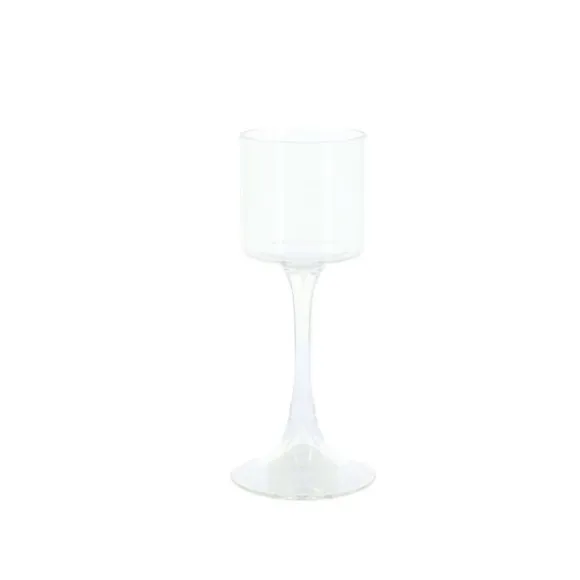 Photophore en verre - Harmonie - 7 x 20 cm
