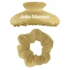 Pince à cheveux et chouchou à paillettes - Collection Maman d'Amour