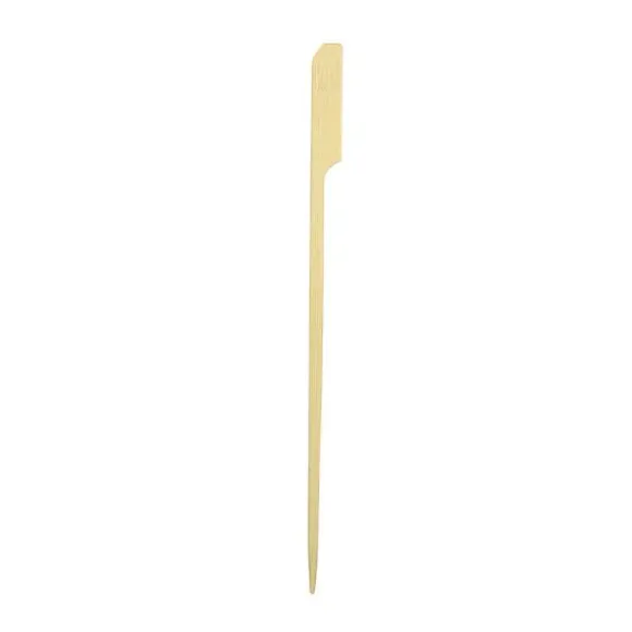 50 piques apéritifs en bois de bambou - 18 cm