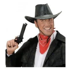 Pistolet de Cow Boy Noir - 30 cm