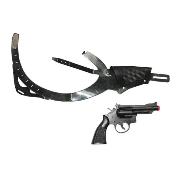 Pistolet de Policier avec holster - 23 cm