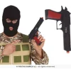 Pistolet noir - 27 cm