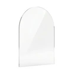 Plaque en plexiglas personnalisable à forme d'arche - 70 x 50 cm