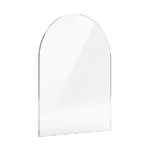 Plaque en plexiglas personnalisable à forme d'arche - 70 x 50 cm