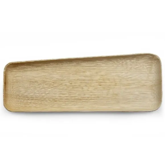 5 Plateaux en palmier biodégradables - 54 cm