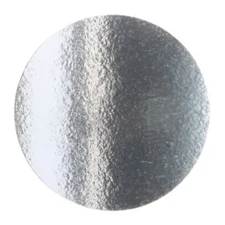 3 plateaux à gâteaux ronds - Diamètre 35 cm - Couleur Argent / Or