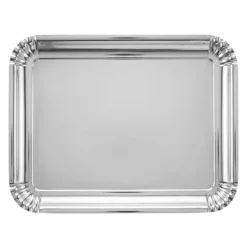 5 plateaux rectangulaires en carton - 35 x 47 cm - Couleur au choix