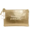 Pochette métallisée "Maman parfaite" - Collection Maman d'Amour