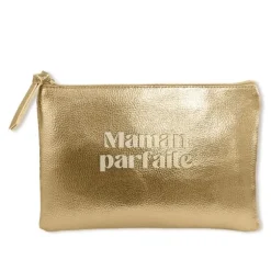 Pochette métallisée "Maman parfaite" - Collection Maman d'Amour