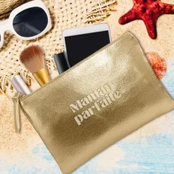 Pochette métallisée