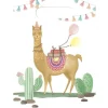 6 Pochettes Cadeaux Lama et Cactus