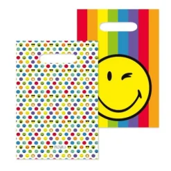 8 Pochettes Cadeaux - Smiley World