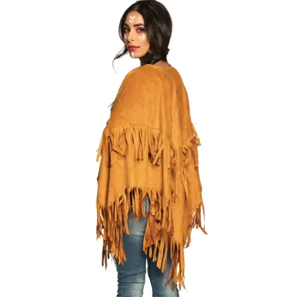 Poncho d'Indienne pour femme - Taille unique