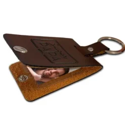 Porte Clé Photo " Super Papa "