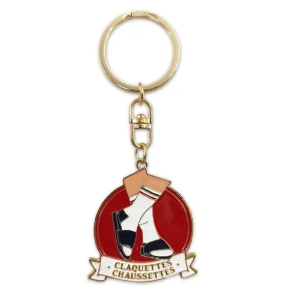 Porte-Clés "Claquettes Chaussettes" - Collection Claquettes Chaussettes