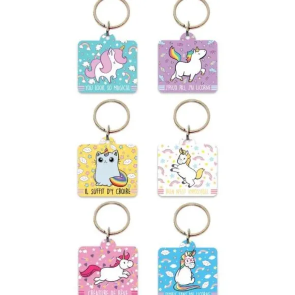 Porte-Clés Licorne - Modèle au Choix