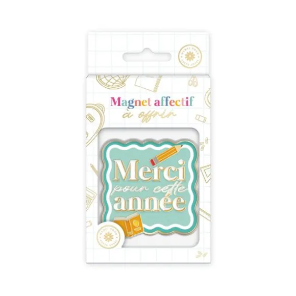 Porte-clés à paillettes - Collection Merci pour cette année - Modèle au choix