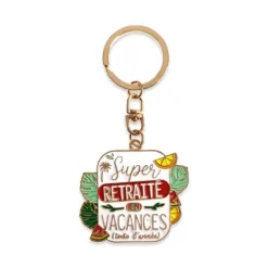 Porte-Clés " Super Retraité "