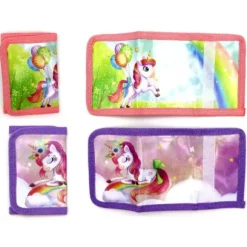 Porte-monnaie Licorne - 11 x 6 cm - Modèle Aléatoire