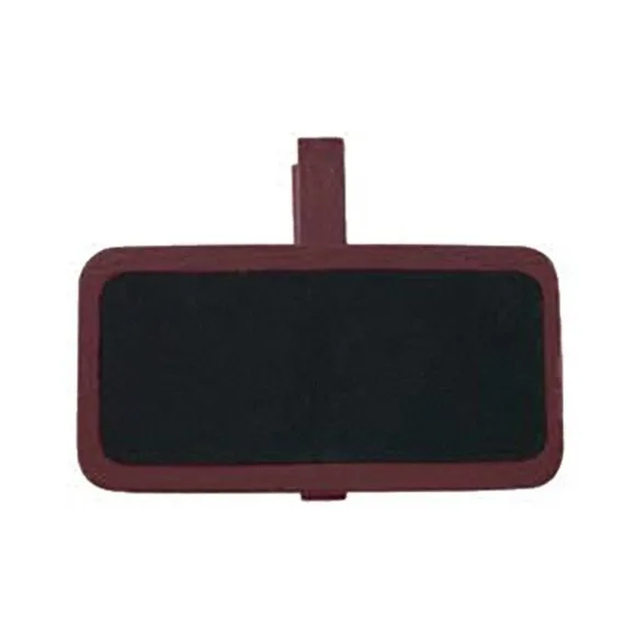 Porte-noms mini ardoises x12 - Chocolat