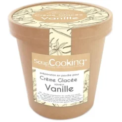 Pot de préparation à la vanille pour crème glacée - 145 grammes