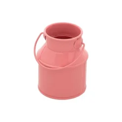Pot à lait rose avec anse en métal - 5 x 9 cm - Collection Parenthèse Élégante