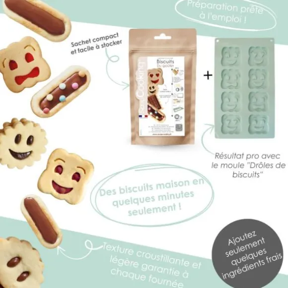 Préparation pour biscuits du goûter - 280 grammes