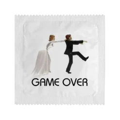 Préservatif Humoristique "Game Over"