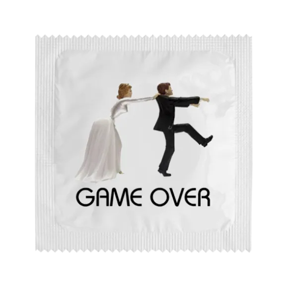 Préservatif Humoristique "Game Over"