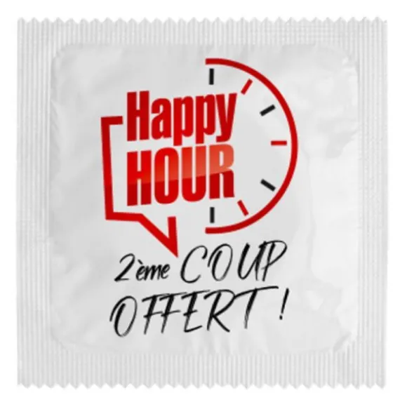 Préservatif Humoristique - Happy Hour