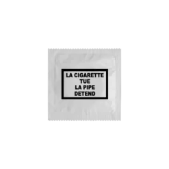Préservatif Humoristique "La Cigarette Tue"
