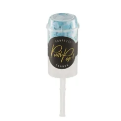 Push Pop Confettis - Couleur Bleu Ciel ou Rose