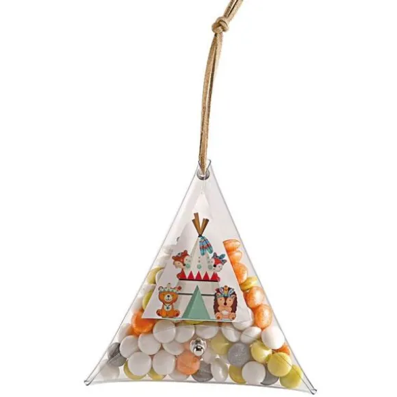 3 Pyramides à Dragées en PVC - Les Copains des Bois