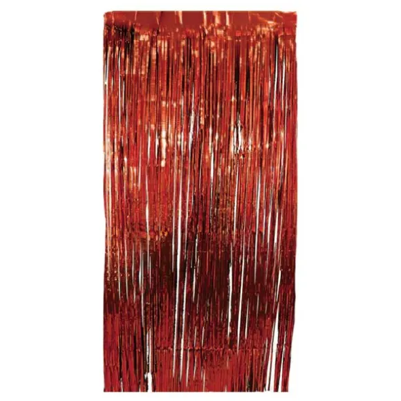 Rideau lamé métallisé - 2,4 x 1 m - Couleur au choix
