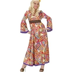 Robe Longue Colorée de Hippie Femme - Taille au Choix