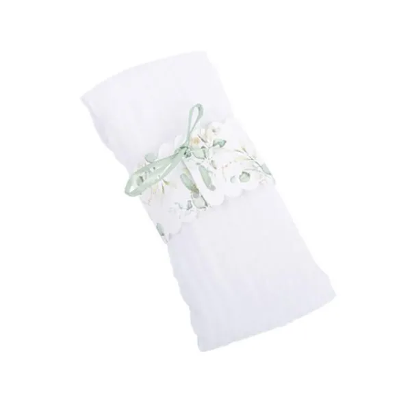 10 Ronds de serviette - Collection Sauge Green