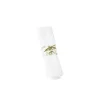 10 Ronds de serviette - Collection Botanique Vert et Or