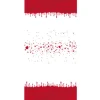 Rouleau de Nappe Damassé - Ensanglanté - 6 Mètres