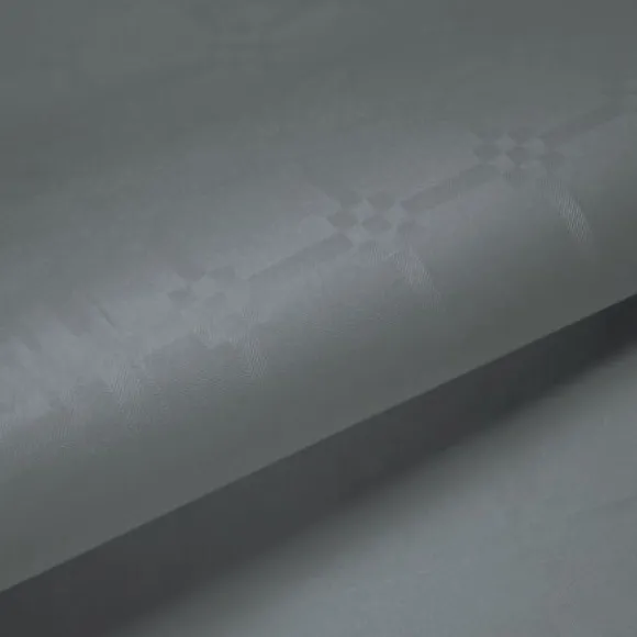 Rouleau de Nappe Damassé Gris 25 m