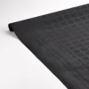 Rouleau de Nappe Damassé Noir 25 m