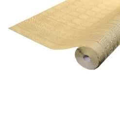 Rouleau de Nappe Damassé Or 25 m