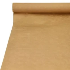 Rouleau de Nappe en papier damassé - Kraft - 25 m