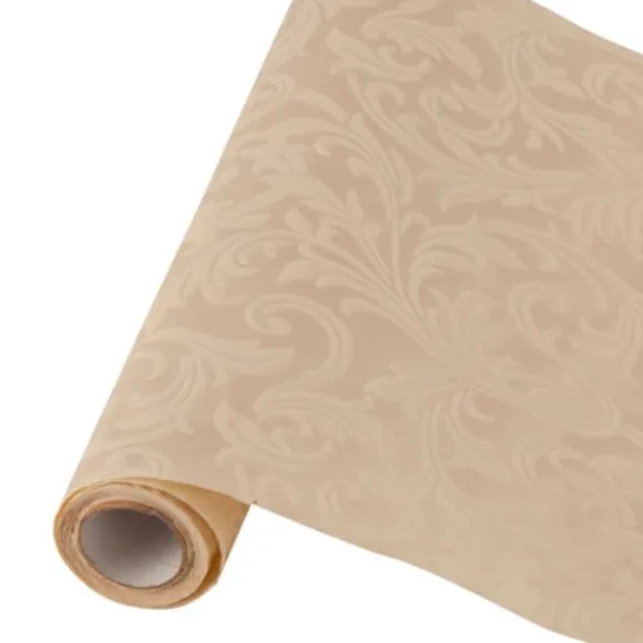 Rouleau de nappe en relief intissé - Ivoire