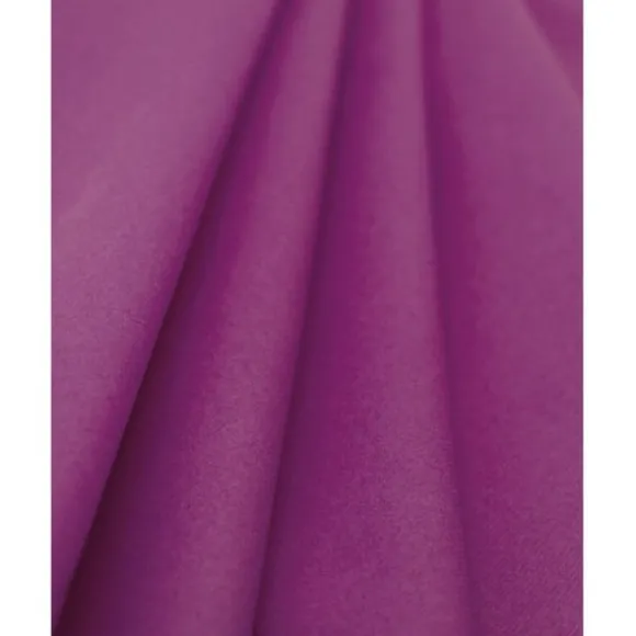 Rouleau de nappe en voie sèche - Violet aubergine - 25 m