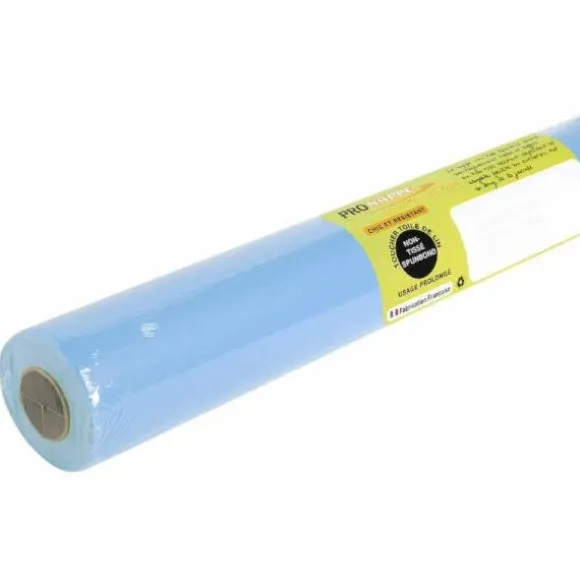 Rouleau de Nappe Spunbond Bleu Ciel - 10 Mètres