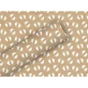 Rouleau de papier cadeau kraft - 2 x 0,7 m - By Nature "Empreintes de pieds"