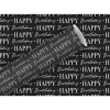 Rouleau de papier cadeau - 2 x 0,7 m - Fanions "Happy Birthday"