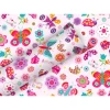 Rouleau de papier cadeau - 2 x 0,7 m - Flying Friends Rose