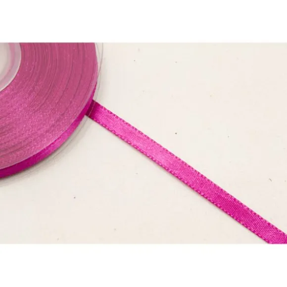 Rouleau de ruban en satin - 25 m - Couleur au choix