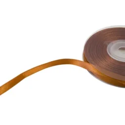 Rouleau de ruban en satin - 12 mm x 25 m - Couleur Blanc